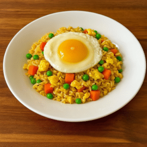 Golden Veggie Fried Rice