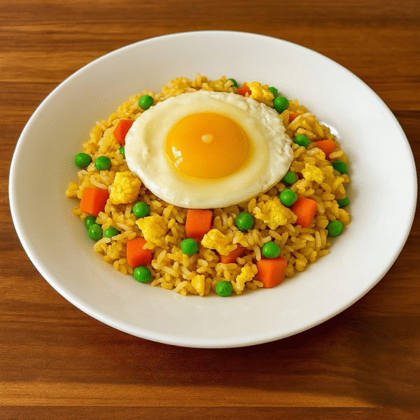 Golden Veggie Fried Rice