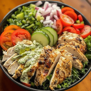 Grilled Chicken Power Salad Bowl