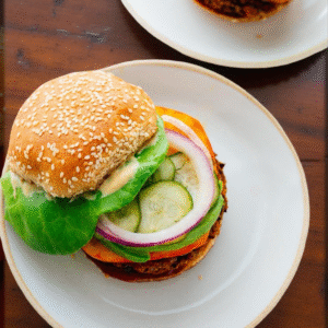 Classic Veggie Delight Burger